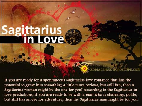 sagittarius male in love